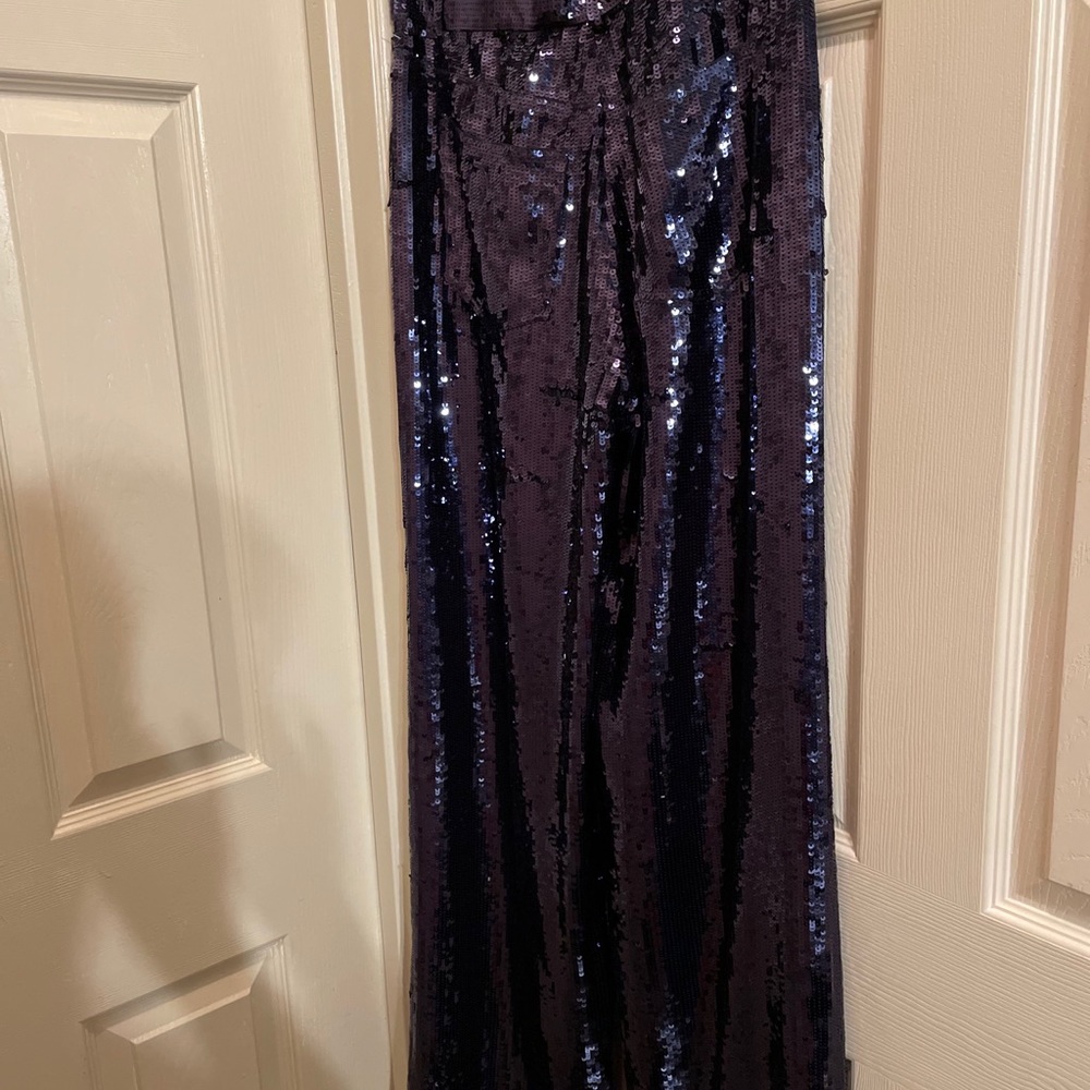 Polo Ralph Lauren Sequin Wide Leg Pants